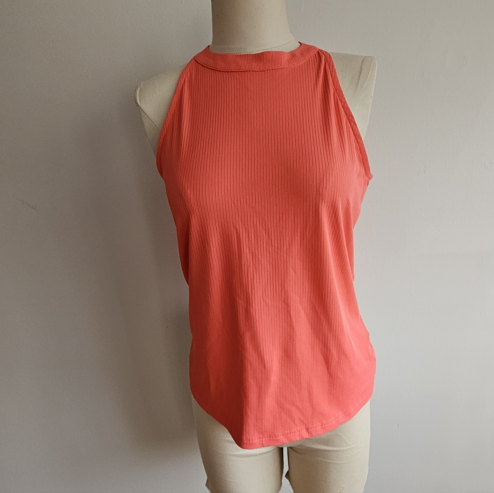 Vibrant Coral Women's Tank Top